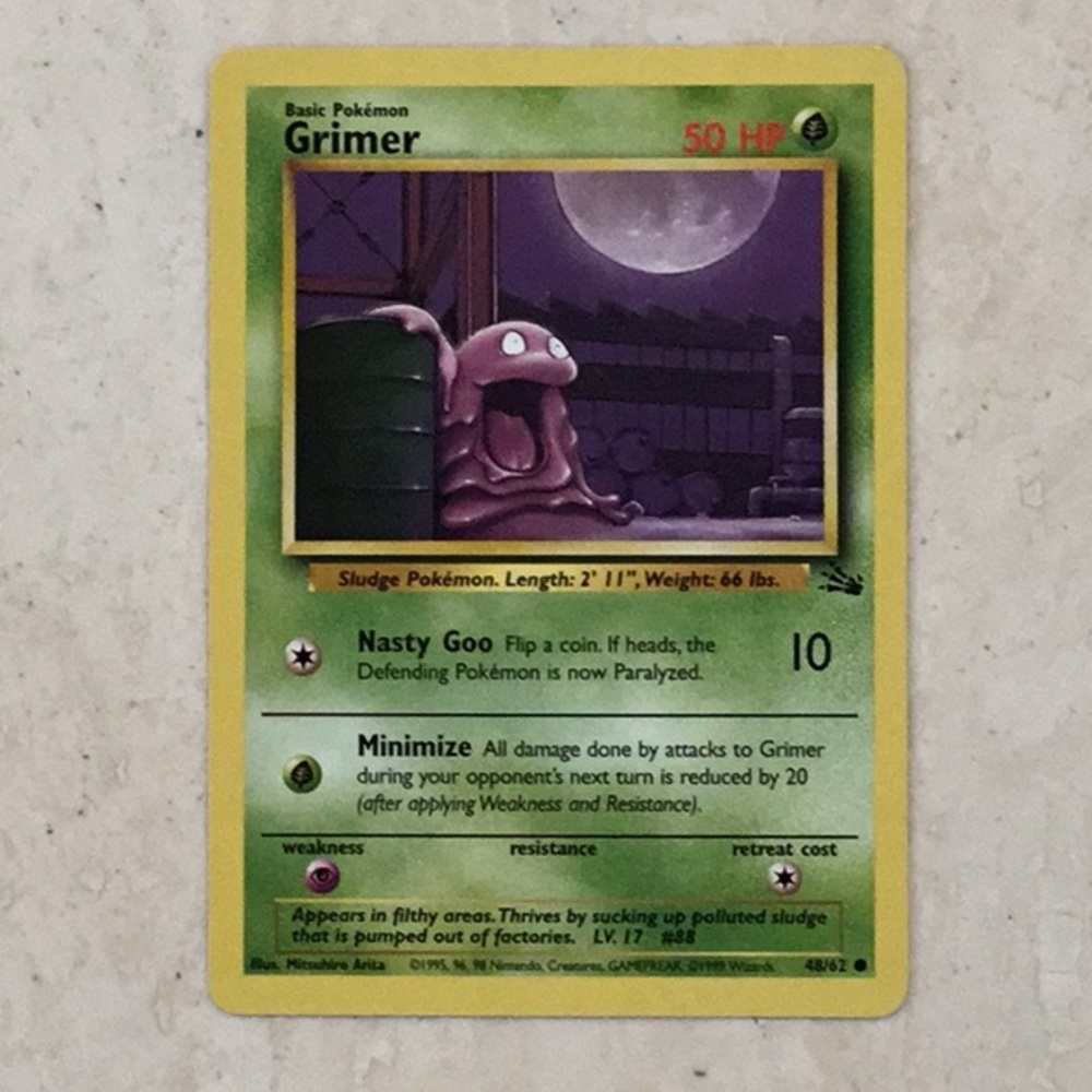 1999 Pokemon Cards Gastly 50/102 Cloyster 32/62 Golbat 34/62 Zubat Lot Of 8 Card - Picture 7 of 13